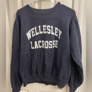 Wellesley Lacrosse Brandy Melville Sweatshirt